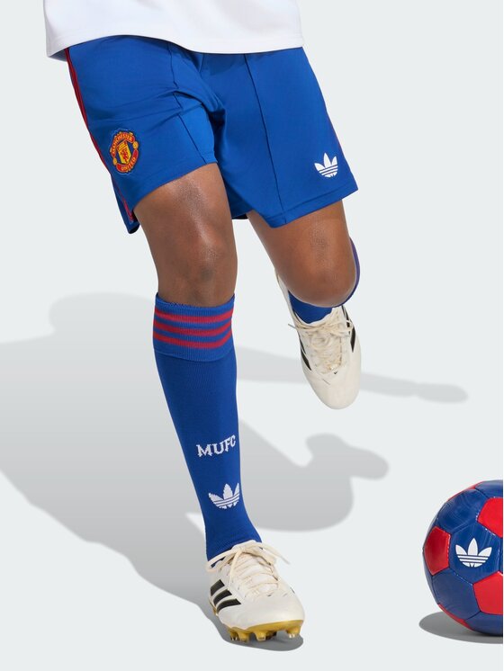 adidas adidas Szorty sportowe 171323 Niebieski jasny Regular Fit