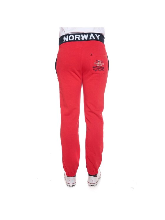 Geographical Norway Geographical Norway Spodnie dresowe WY8619H/GN-Red Czerwony Regular Fit