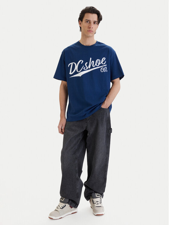 DC Shoes DC Shoes Majica Substitute EDYZT04373 Mornarsko modra Regular Fit