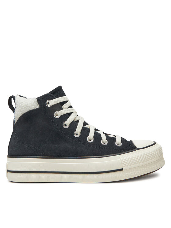 Damskie Trampki Converse, Rozmiar 39, Czarne, Chuck Taylor All Star Puff Lift A09377C