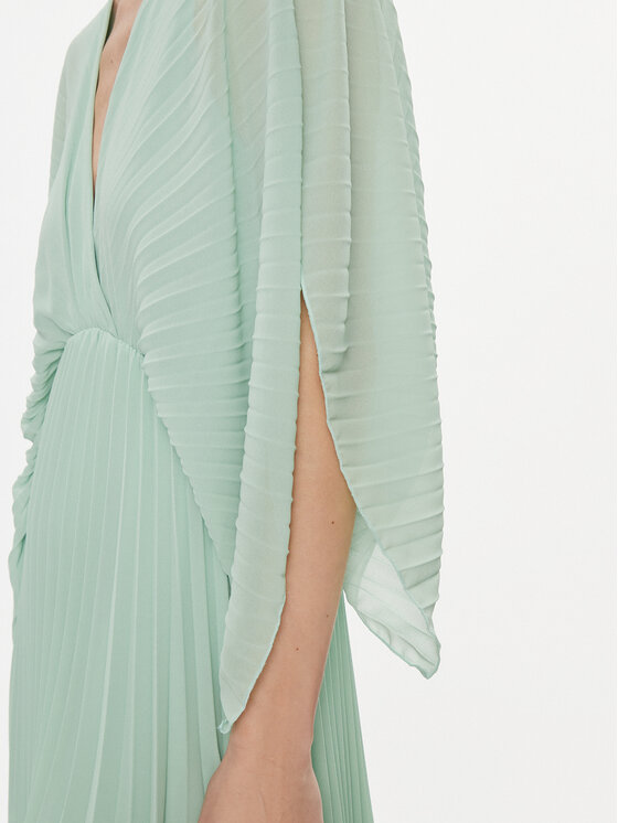 Kontatto Kontatto Rochie cocktail SU300 Verde Regular Fit