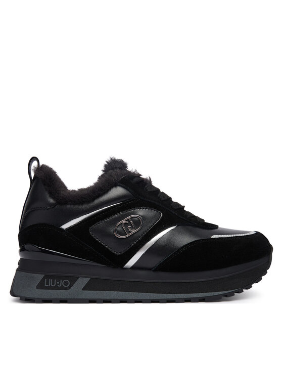 Liu Jo Liu Jo Sneakersy Maxi Wonder 97 BF6005 PX587 Czarny
