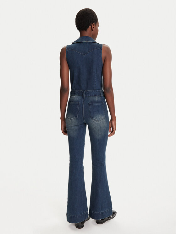 Desigual Desigual Jumpsuit Glenn 25WWDD07 Dunkelblau Regular Fit