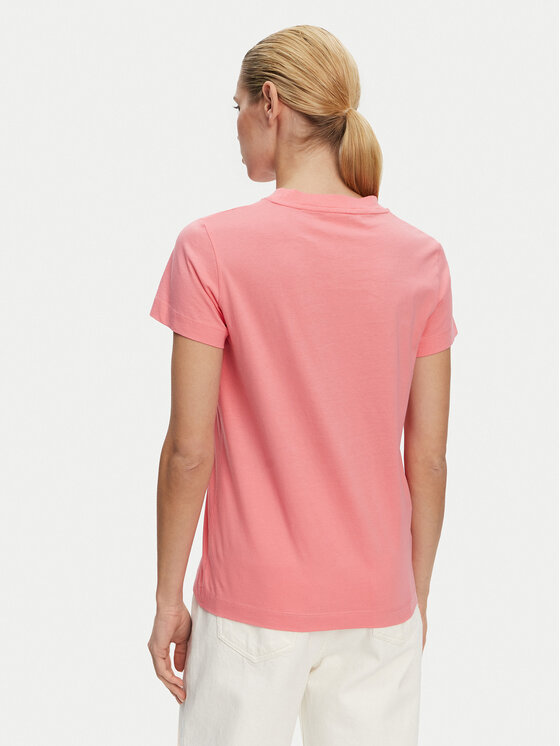 PINKO PINKO Тишърт 101752 A2CT N55 Розов Regular Fit