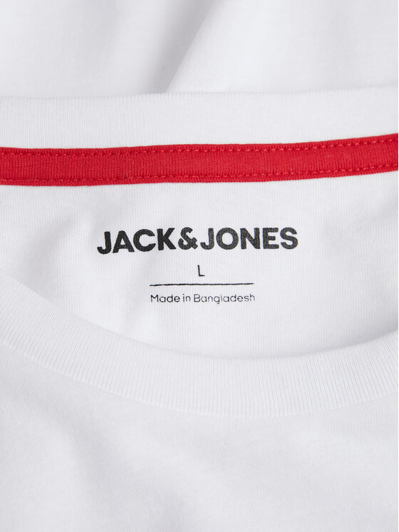 Jack&Jones Jack&Jones Majica Loof 12248624 Bela Standard Fit