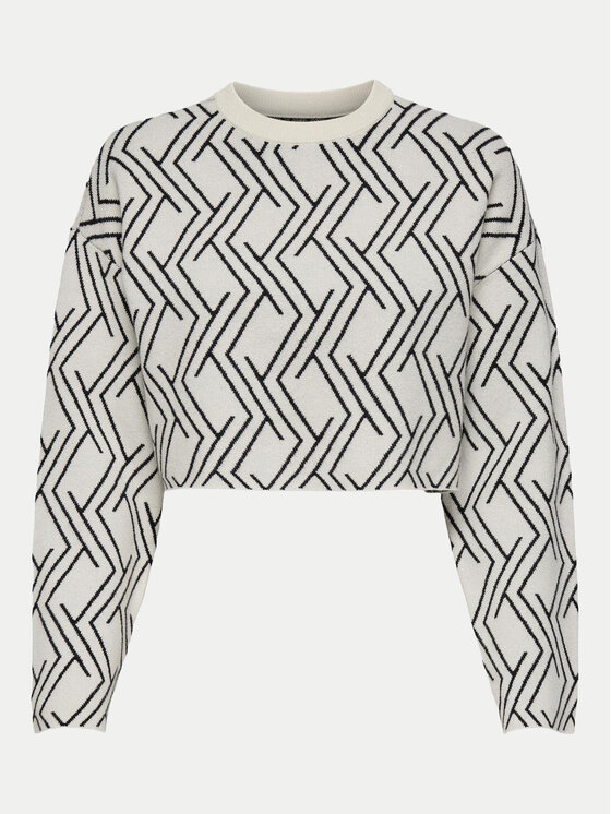Kids ONLY Kids ONLY Džemper Anny 15338761 Bež Cropped Fit