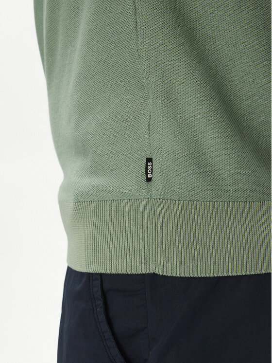 BOSS BOSS Polo marškinėliai H-Jianluca 50537654 Žalia Regular Fit