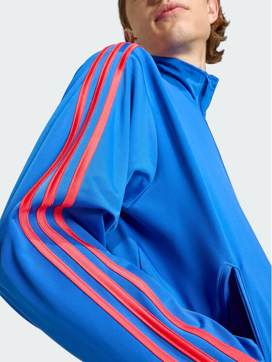 adidas adidas Bluza FIREBIRD Błękitny Loose Fit