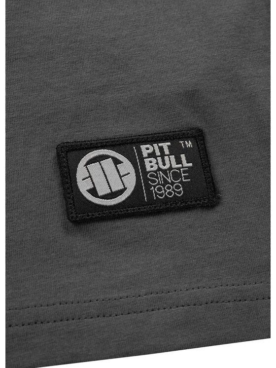 PITBULL PITBULL T-Shirt Koszulka Szary Regular Fit