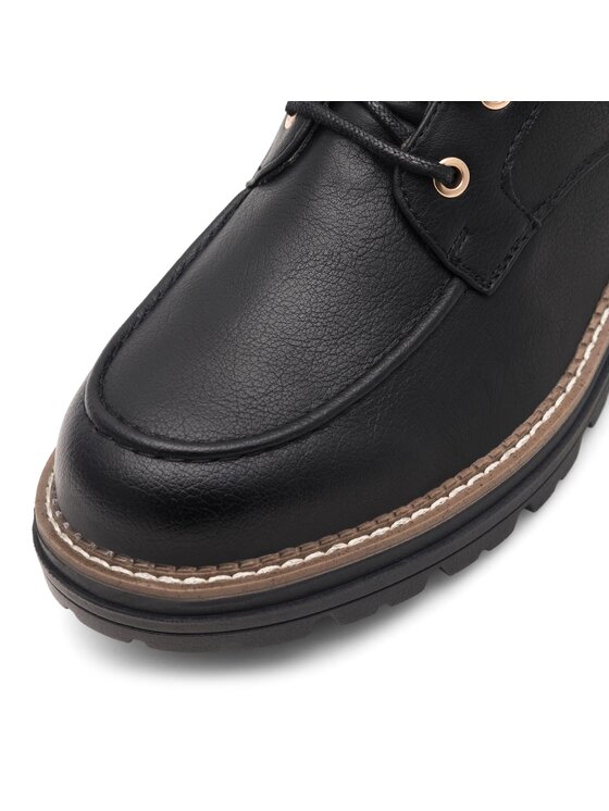 Mustang Mustang Schnürschuhe 1437-503 Schwarz