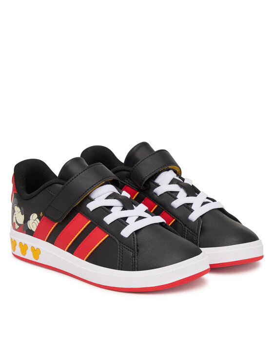 adidas Sneakers Adidas Disney Mickey Mouse Grand Court Shoes Kids KI9187 Negru