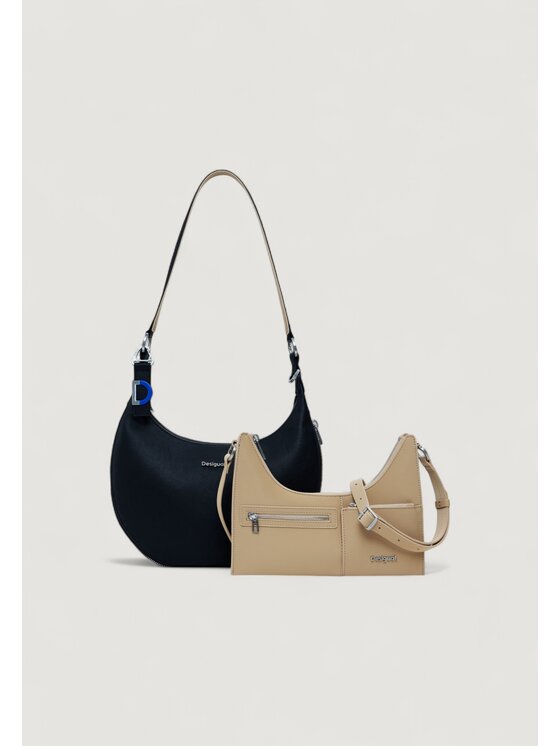 Desigual Desigual Σάκος BAG_DELTA LYRA BLACK Μαύρο