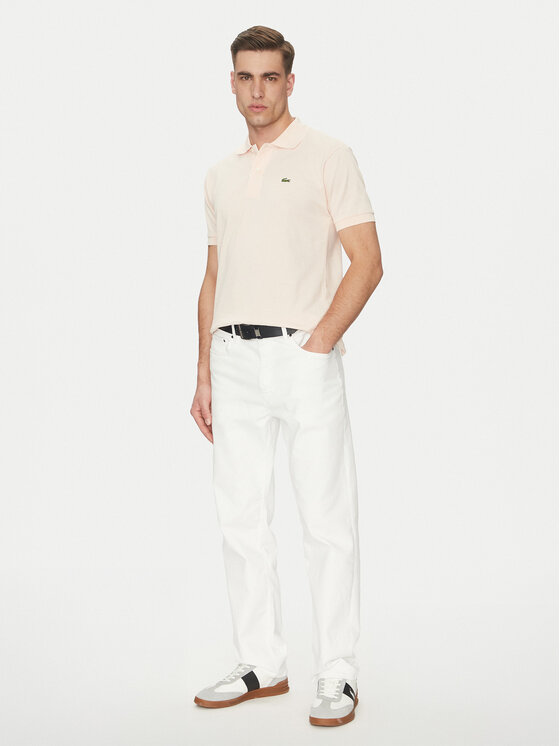 Lacoste Lacoste Pólóing L1212 Bézs Regular Fit