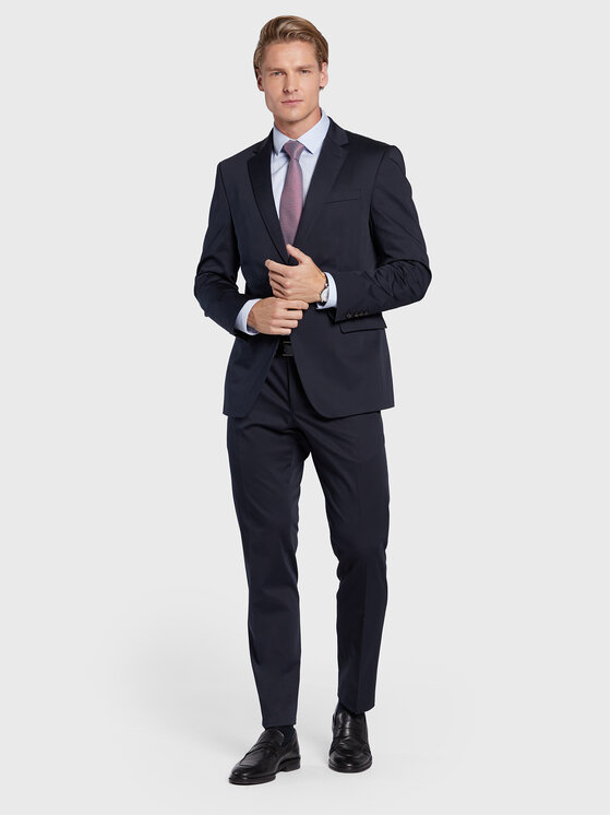 JOOP! JOOP! Odijelo 17 Js-02Herby-Blayr 30026524 Tamnoplava Slim Fit