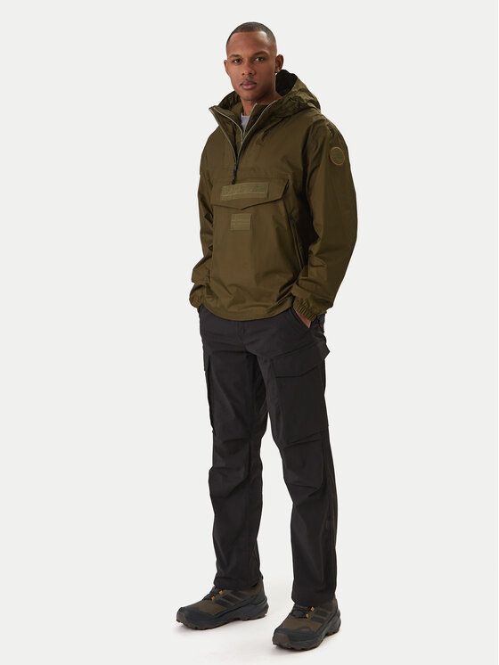 Napapijri Napapijri Kurtka anorak RF Next WB NP0A4FI3 Zielony Loose Fit