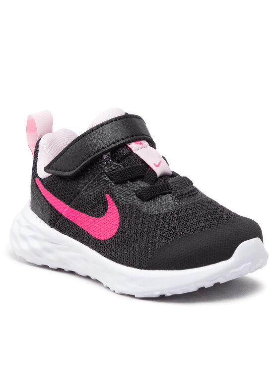 Nike Nike Pantofi pentru alergare Revolution 6 Nn (TDV) DD1094-007 Negru