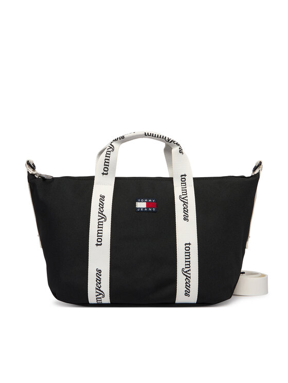 Tommy Jeans Tommy Jeans Soma Ess Daily Mini Tote AW0AW18460 Melns