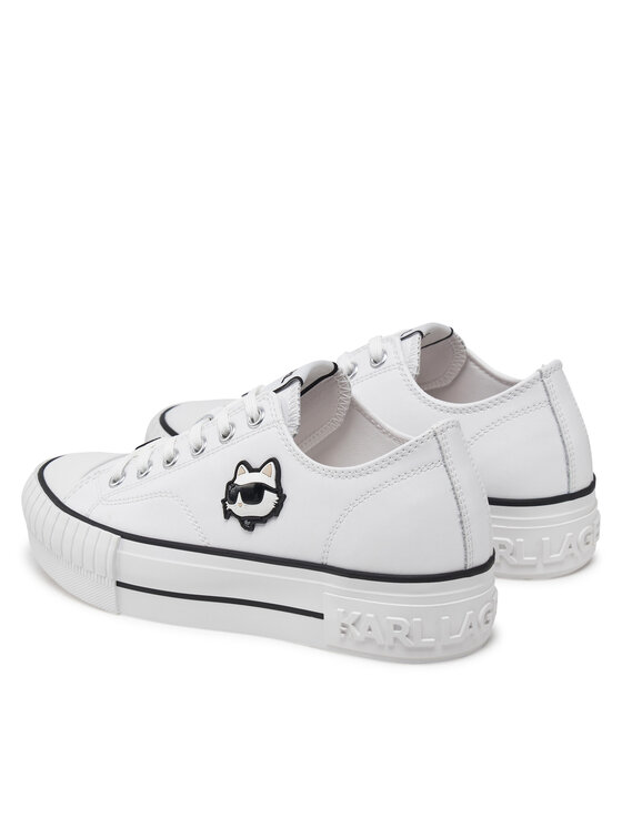 KARL LAGERFELD KARL LAGERFELD Plátěnky Kampus Max KL60425T Bílá