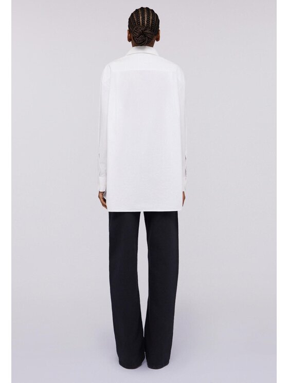 Trussardi Trussardi Camicia 51426000025N001 Bianco Over Fit