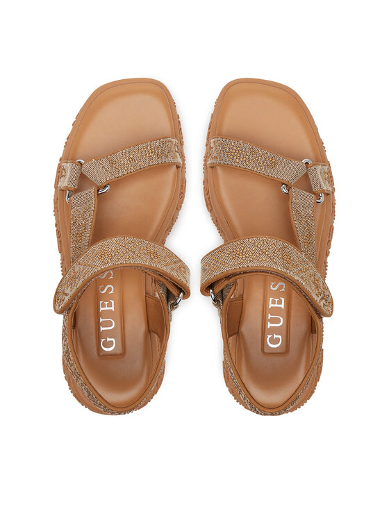 Guess Guess Sandale FLJLD2 FAL03 Smeđa