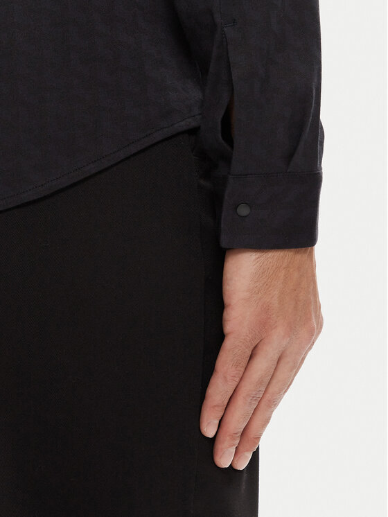 BOSS BOSS Košeľa Excurse 50544843 Tmavomodrá Regular Fit