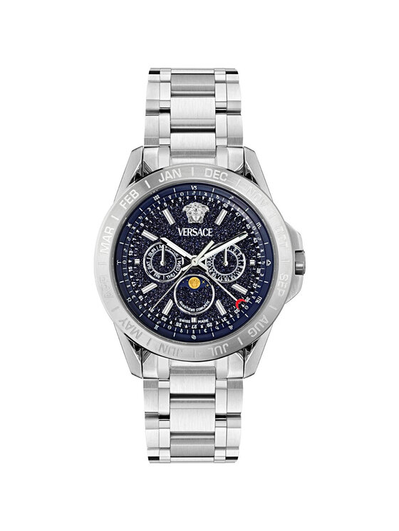 Versace Versace Zegarek VE0K00125 Srebrny