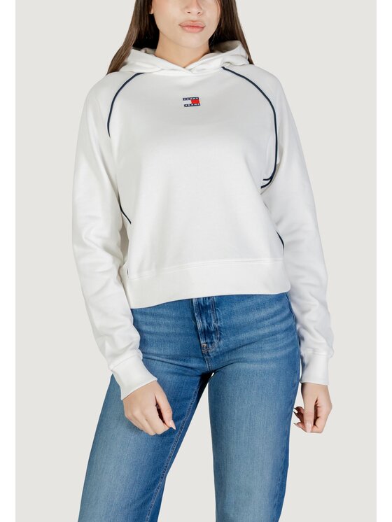 Tommy Jeans Tommy Jeans Μπλούζα DW0DW22544 Λευκό Casual Fit