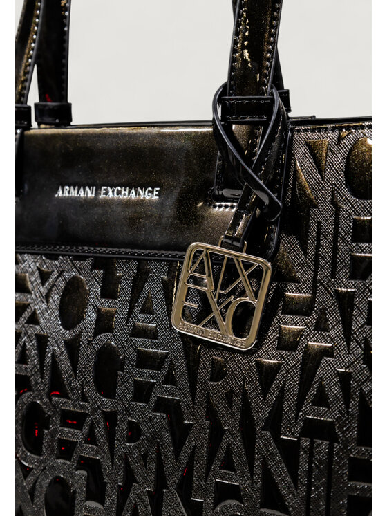 Armani Exchange Armani Exchange Borsa SHOPPING BAG Nero