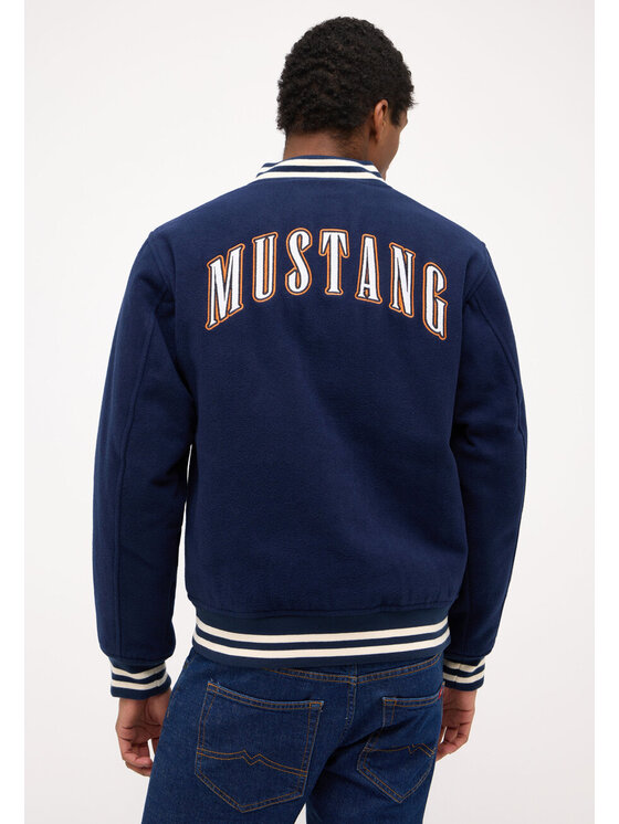 Mustang Mustang Kurtka przejściowa Rigby Dress Niebieski Regular Fit