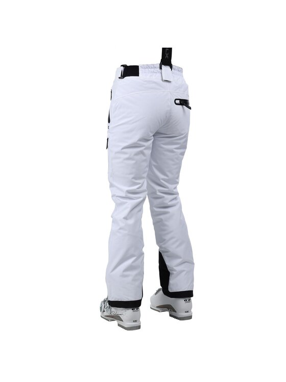 Trespass Trespass Spodnie snowboardowe Marisol II Biały Race Fit