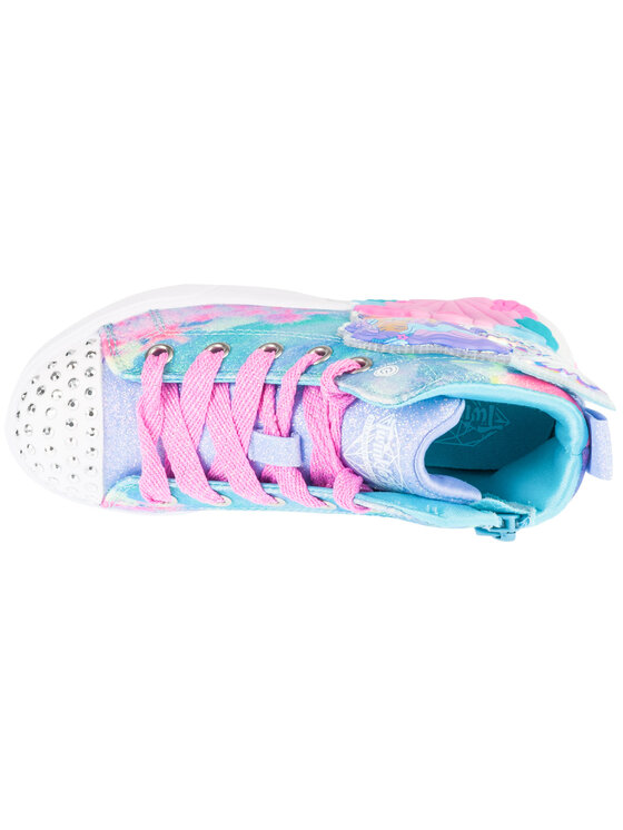 Skechers Skechers Trampki Seashell Magic - Mermaid Sea Niebieski