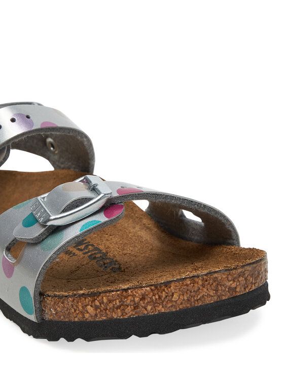 Birkenstock Birkenstock Sandały Rio As Kids 1029527 S Srebrny