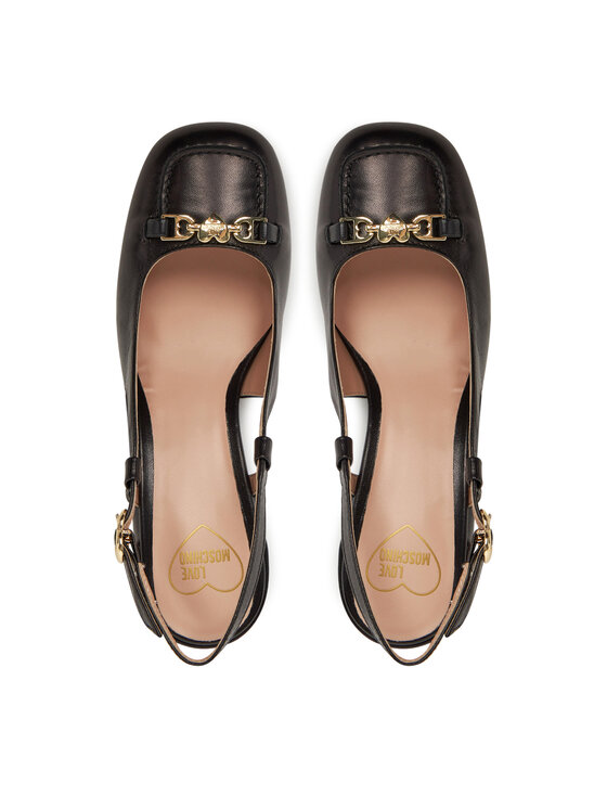 LOVE MOSCHINO LOVE MOSCHINO Sandale JA10107G1MIA0000 Crna