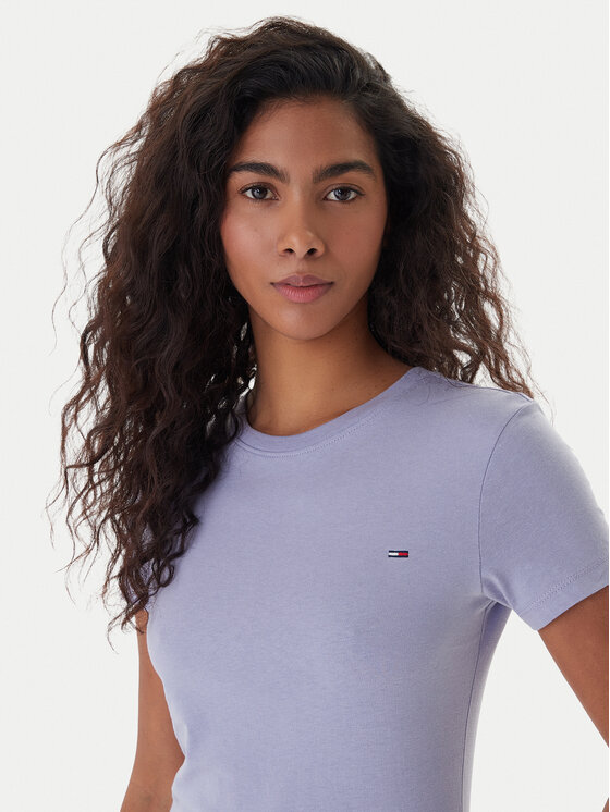 Tommy Jeans Tommy Jeans T-särk DW0DW20459 Sinine Slim Fit