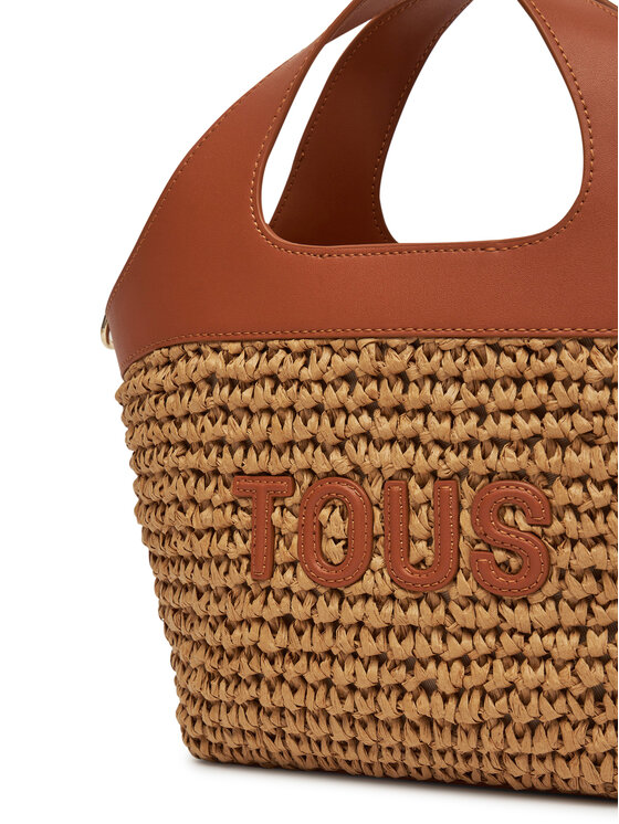 TOUS TOUS Handtasche Lirio Rafia 2002205343 Braun