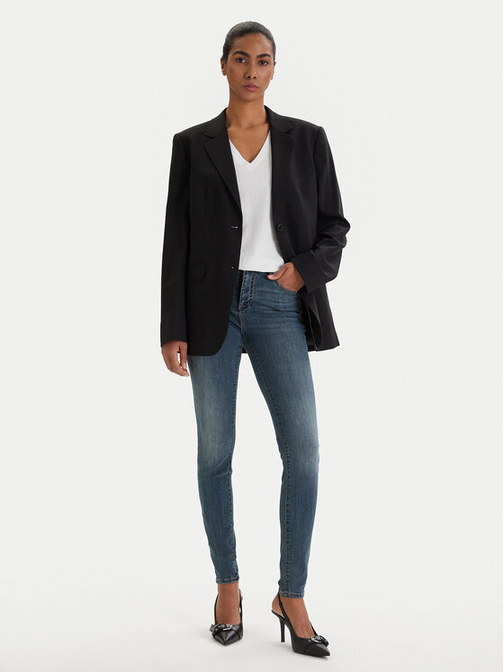 Armani Exchange Armani Exchange Jeansy XW000129 AF10863 MB001 Modrá Skinny Fit
