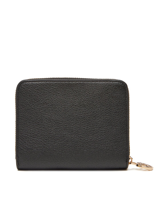 Tommy Hilfiger Tommy Hilfiger Mały Portfel Damski Th Distinct Med Za AW0AW17473 Czarny