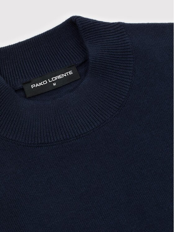 Pako Lorente Pako Lorente Sweter P25WF-2X-019 Granatowy Classic Fit