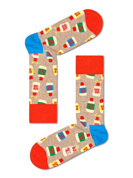 Șosete Înalte Unisex Happy Socks SPF01-3300 Colorat