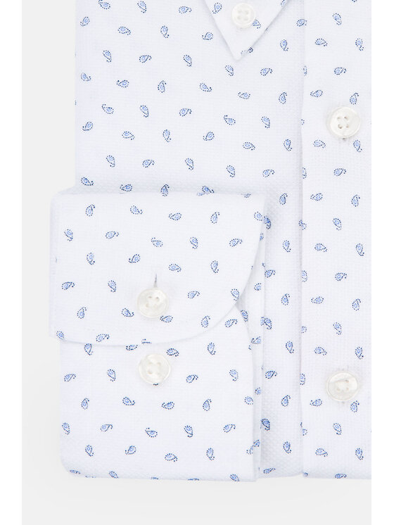 Lancerto Lancerto Koszula Ariana KO073121000010 Biały Slim Fit