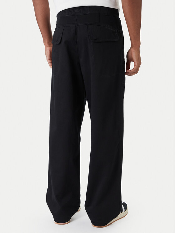 adidas adidas Παντελόνι υφασμάτινο Premium Essentials JY2636 Μαύρο Loose Fit