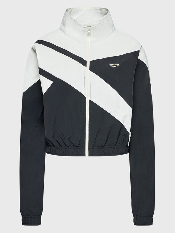 Reebok Kurtka przejściowa Classics Franchise HH9752 Czarny Relaxed Fit 