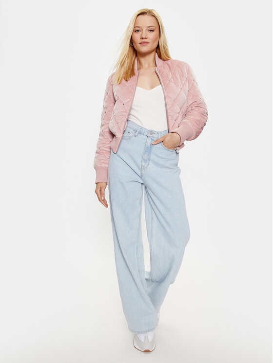 Guess Guess Bomber W3YL08 WFIS0 Viola Regular Fit