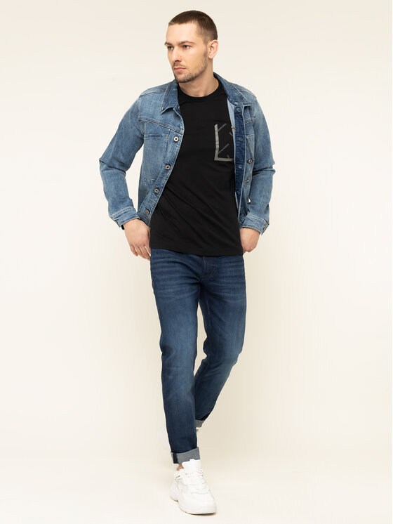 Calvin Klein Jeans Calvin Klein Jeans T-Shirt 3D Tee J30J314097 Schwarz Regular Fit
