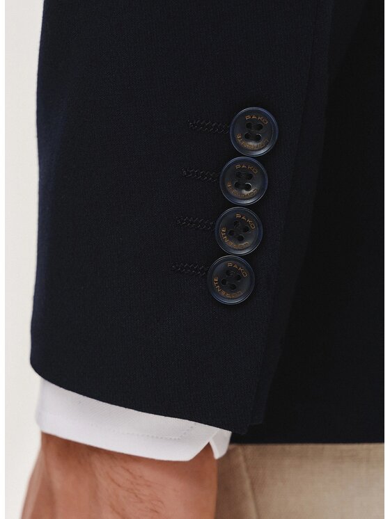 Pako Lorente Pako Lorente Marynarka P25BN-3X-003 Granatowy Slim Fit