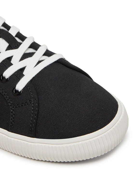 Calvin Klein Jeans Calvin Klein Jeans Tenisky Ess Vulc Low Mg Canvas YM0YM01209 Čierna