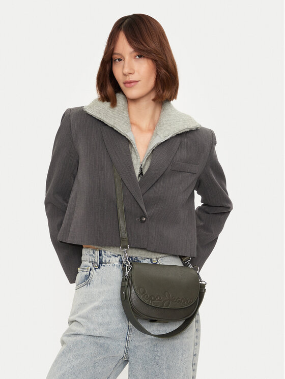 Pepe Jeans Pepe Jeans Дамска чанта PL031566 Каки