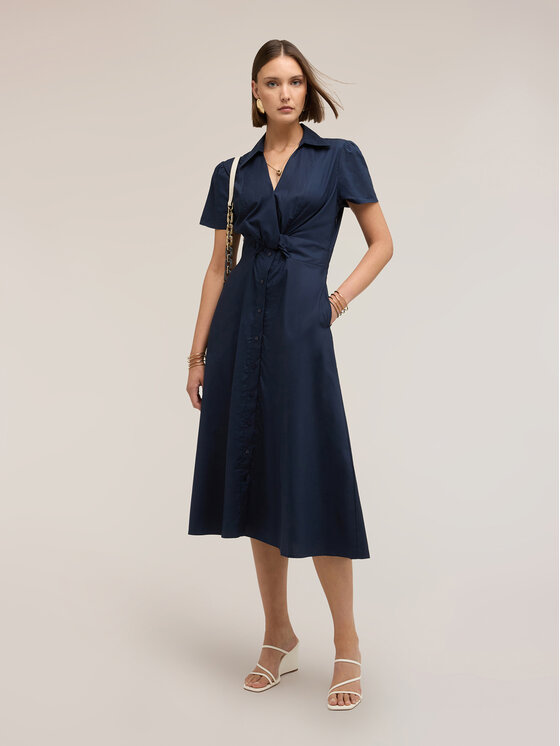 Motivi Motivi Vestito da giorno 7001Q103566N0Z4 Blu A-Line Fit