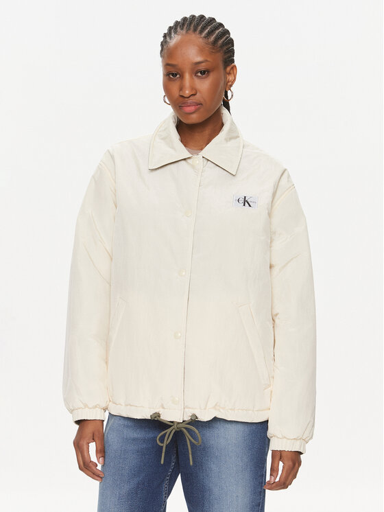 Calvin Klein Jeans Calvin Klein Jeans Übergangsjacke Skater J20J222589 Grün Relaxed Fit