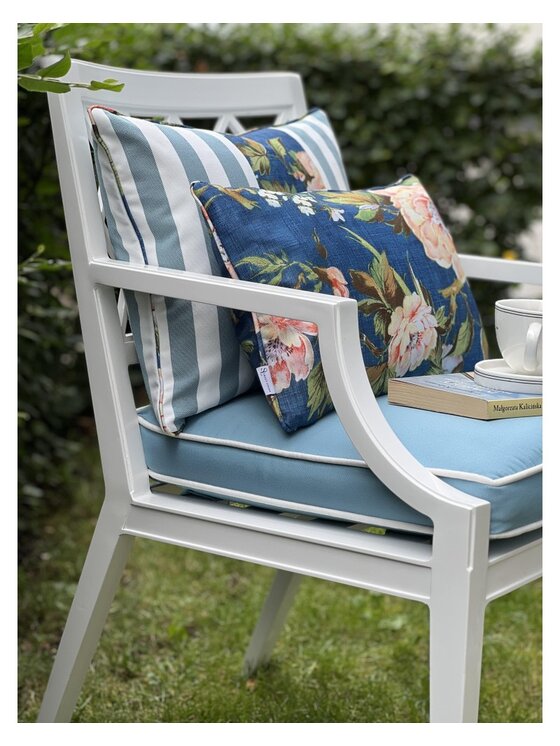 Sweet Living Sweet Living Poduszka Poduszka outdoor Mystery SL Collection Basic Niebieski